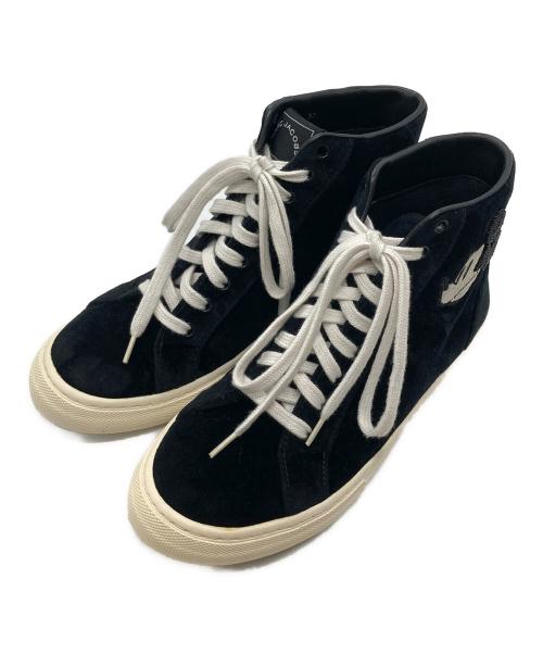 MARC JACOBS（マークジェイコブス）MARC JACOBS (マークジェイコブス) Disney (ディズニー) ハイカットスニーカー ブラック サイズ:37の古着・服飾アイテム