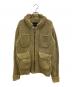 BURBERRY PRORSUM（バーバリープローサム）の古着「ショールカラーニットジャケット」｜グリーン