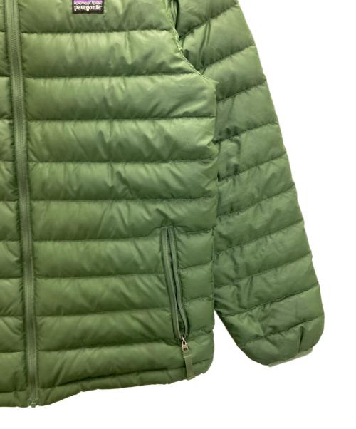 Patagonia（パタゴニア）Patagonia (パタゴニア) ダウンジャケット グリーン サイズ:キッズXLの古着・服飾アイテム