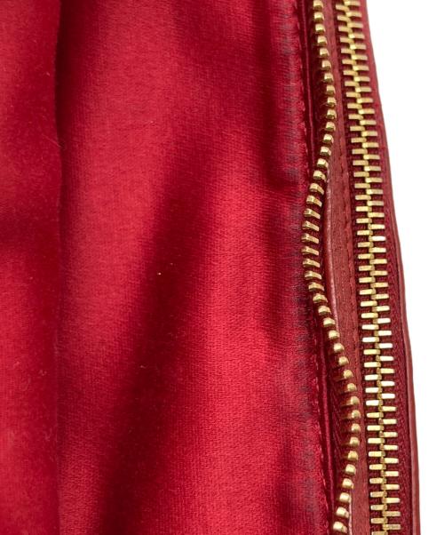 MIU MIU（ミュウミュウ）MIU MIU (ミュウミュウ) マテラッセレザーショルダーポーチ レッドの古着・服飾アイテム
