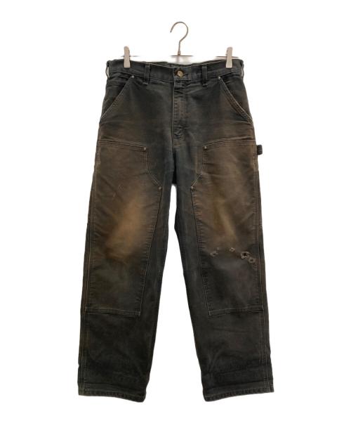 CarHartt（カーハート）CarHartt (カーハート) ダブルニーペインターパンツ ブラック サイズ:32の古着・服飾アイテム
