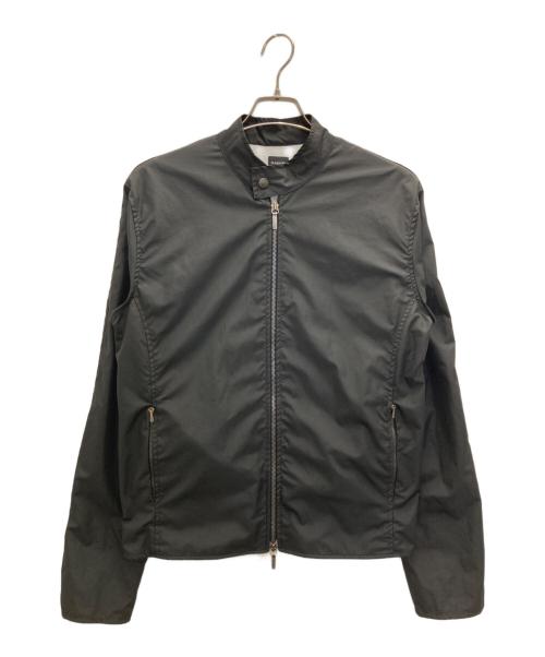 JIL SANDER（ジルサンダー）JIL SANDER (ジルサンダー) メッシュ切替ダブルジップジャケット ブラック サイズ:Ｍの古着・服飾アイテム