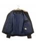 中古・古着 A.P.C. (アーペーセー) 襟ボア比翼ブルゾン ネイビー サイズ:S：10000円