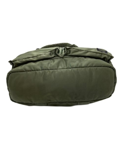 PORTER（ポーター）PORTER (ポーター) TANKER  TOTE BAG グリーンの古着・服飾アイテム