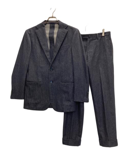 RING JACKET（リングジャケット）RING JACKET (リングジャケット) ウールセットアップスーツ インディゴ サイズ:44の古着・服飾アイテム