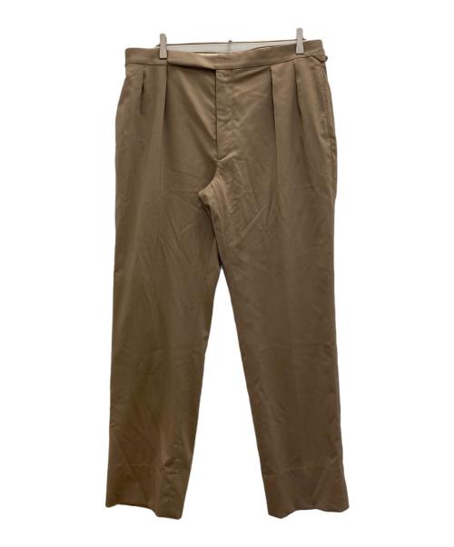 RALPH LAUREN Purple Label（ラルフ ローレン パープル レーベル）RALPH LAUREN PURPLE LABEL (ラルフ ローレン パープル レーベル) スラックス ベージュ サイズ:36の古着・服飾アイテム