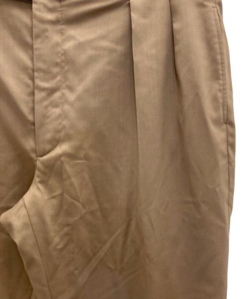 RALPH LAUREN Purple Label（ラルフ ローレン パープル レーベル）RALPH LAUREN PURPLE LABEL (ラルフ ローレン パープル レーベル) スラックス ベージュ サイズ:36の古着・服飾アイテム