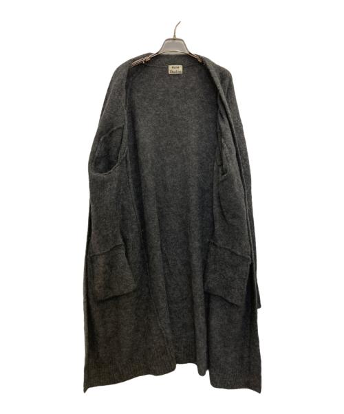 Acne studios（アクネ ストゥディオズ）ACNE STUDIOS (アクネ ストゥディオズ) ロングカーディガン グレー サイズ:XSの古着・服飾アイテム