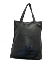 LOEWE（ロエベ）の古着「ショッパートートバッグ」｜ブラック