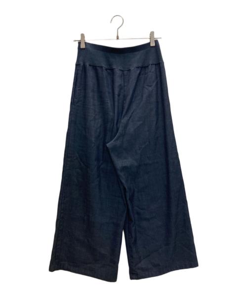 BEARDSLEY（ビアズリー）BEARDSLEY (ビアズリー) マルチウエストリブパンツ インディゴの古着・服飾アイテム