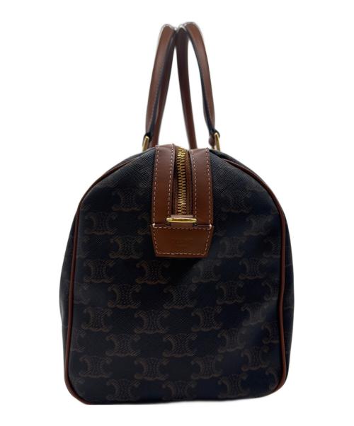 CELINE（セリーヌ）CELINE (セリーヌ) ミディアムボストンバッグ ブラウンの古着・服飾アイテム