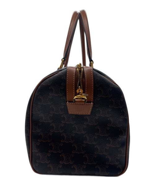 CELINE（セリーヌ）CELINE (セリーヌ) ミディアムボストンバッグ ブラウンの古着・服飾アイテム