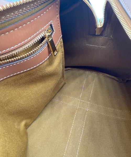 CELINE（セリーヌ）CELINE (セリーヌ) ミディアムボストンバッグ ブラウンの古着・服飾アイテム