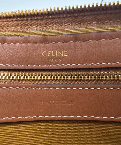 CELINE（セリーヌ）CELINE (セリーヌ) ミディアムボストンバッグ ブラウンの古着・服飾アイテム
