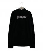 F.C.R.B.エフシーレアルブリストル）の古着「STAR PULLOVER HOODY」｜ブラック