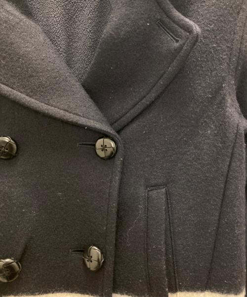 MIHARA YASUHIRO（ミハラヤスヒロ）MIHARA YASUHIRO (ミハラヤスヒロ) Pコート ネイビー サイズ:44の古着・服飾アイテム