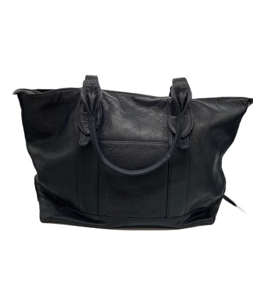 MR.OLIVE（ミスターオリーブ）MR.OLIVE (ミスターオリーブ) レザーバッグ ブラックの古着・服飾アイテム
