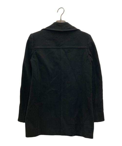 Emilio Pucci（エミリオ プッチ）Emilio Pucci (エミリオ プッチ) カシミヤ混Pコート ブラック サイズ:34の古着・服飾アイテム