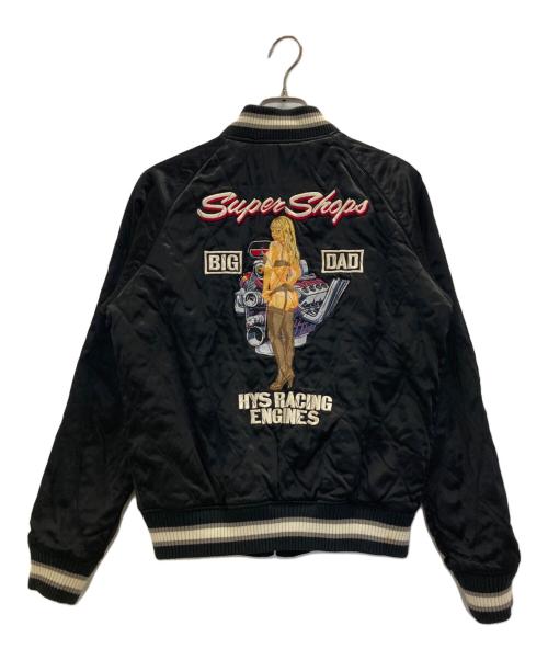 Hysteric Glamour（ヒステリックグラマー）Hysteric Glamour (ヒステリックグラマー) リバーシブルスカジャン ブラック サイズ:FREEの古着・服飾アイテム