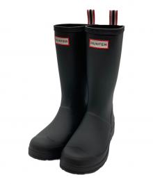 HUNTER（ハンター）の古着「H PLAY TALL BOOT」｜ブラック