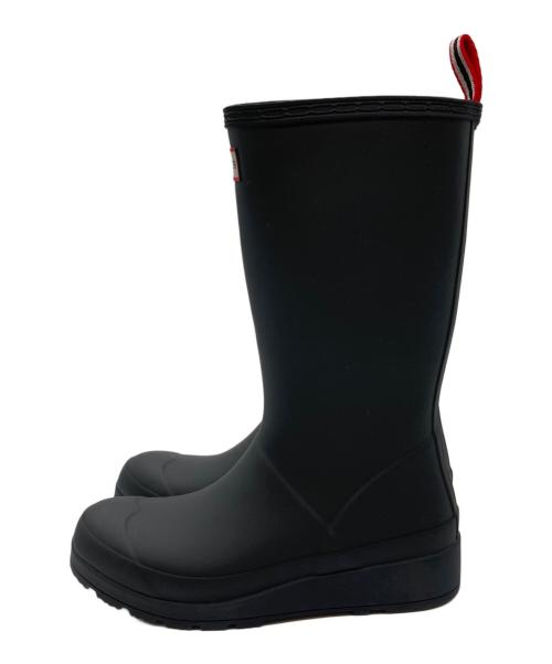 HUNTER（ハンター）HUNTER (ハンター) H PLAY TALL BOOT ブラック サイズ:23.5㎝の古着・服飾アイテム