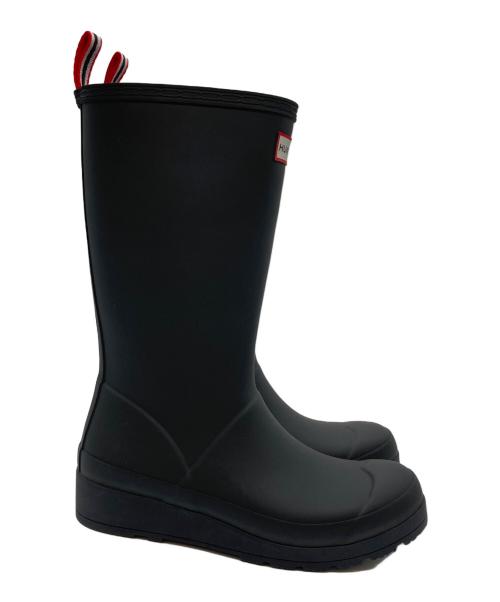 HUNTER（ハンター）HUNTER (ハンター) H PLAY TALL BOOT ブラック サイズ:23.5㎝の古着・服飾アイテム