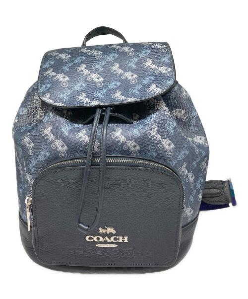 COACH（コーチ）COACH (コーチ) ホースアンドキャリッジリュックサック ネイビーの古着・服飾アイテム