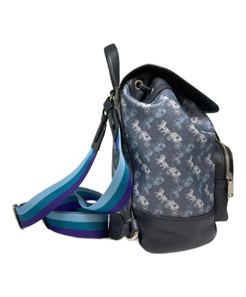 COACH（コーチ）COACH (コーチ) ホースアンドキャリッジリュックサック ネイビーの古着・服飾アイテム