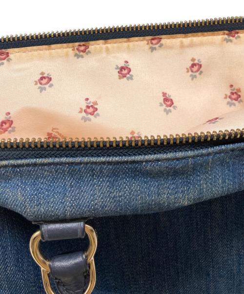 COACH（コーチ）COACH (コーチ) エマサッチェル ハンドバッグ インディゴの古着・服飾アイテム