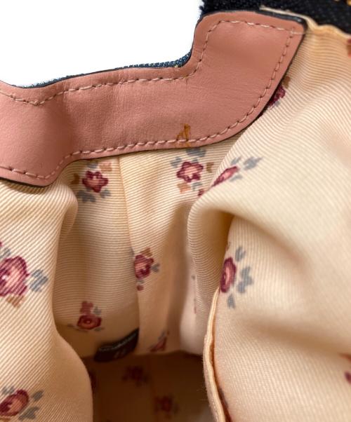 COACH（コーチ）COACH (コーチ) エマサッチェル ハンドバッグ インディゴの古着・服飾アイテム