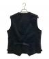 Harris Tweed (ハリスツイード) PAPAS (パパス) コーデュロイ切替ベスト ネイビー サイズ:50：8000円
