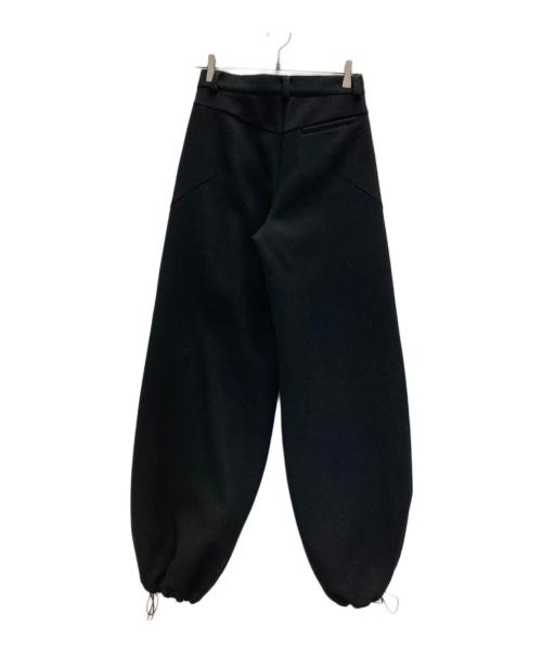 openyy（オープンワイワイ）OPENYY (オープンワイワイ) Wool Wide-Leg Pants ブラック サイズ:1の古着・服飾アイテム