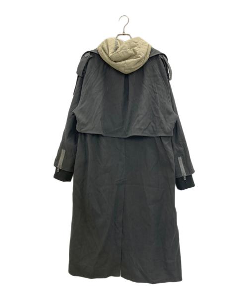 S/ile（シール）s/ile (シール) Matelassage coat グレー サイズ:表記なしの古着・服飾アイテム