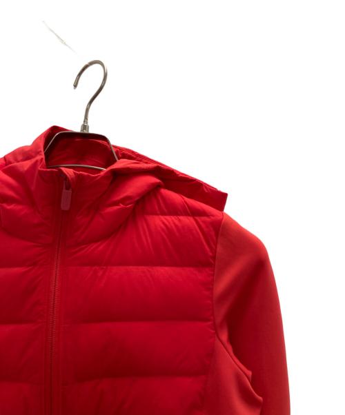 LULULEMON（ルルレモン）LULULEMON (ルルレモン) ダウンアンドアラウンドジャケット レッド サイズ:SIZE4の古着・服飾アイテム