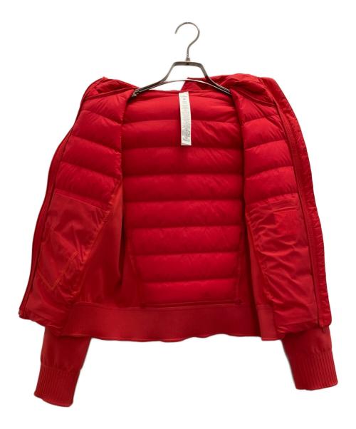 LULULEMON（ルルレモン）LULULEMON (ルルレモン) ダウンアンドアラウンドジャケット レッド サイズ:SIZE4の古着・服飾アイテム