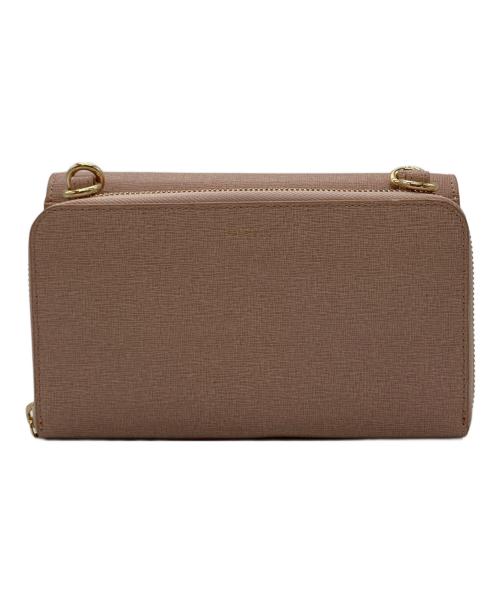 FURLA（フルラ）FURLA (フルラ) リーヴァ ショルダーウォレット ピンクの古着・服飾アイテム