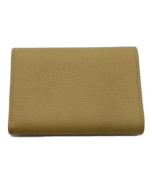 LOEWE（ロエベ）LOEWE (ロエベ) アナグラム トライフォールド ウォレット ベージュの古着・服飾アイテム