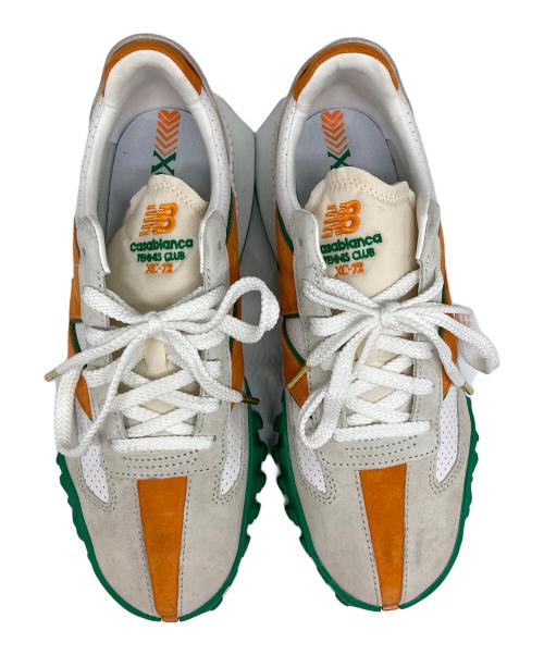 NEW BALANCE（ニューバランス）NEW BALANCE (ニューバランス) CASABLANCA (カサブランカ) ローカットスニーカー ホワイト サイズ:26㎝の古着・服飾アイテム
