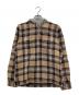 Supreme（シュプリーム）の古着「Half Zip Hooded Flannel Shirt」｜ブラウン