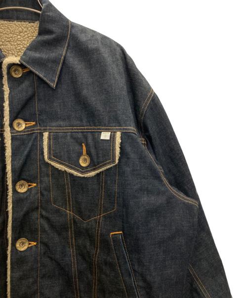 kolor/BEACON（カラービーコン）kolor/BEACON (カラービーコン) デニムボアジャケット インディゴ サイズ:2の古着・服飾アイテム