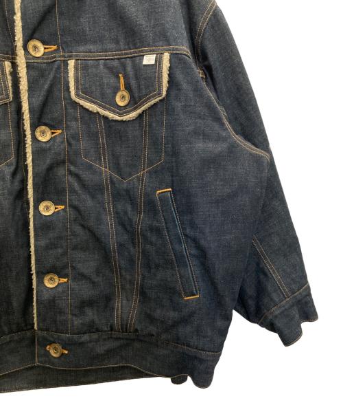 kolor/BEACON（カラービーコン）kolor/BEACON (カラービーコン) デニムボアジャケット インディゴ サイズ:2の古着・服飾アイテム