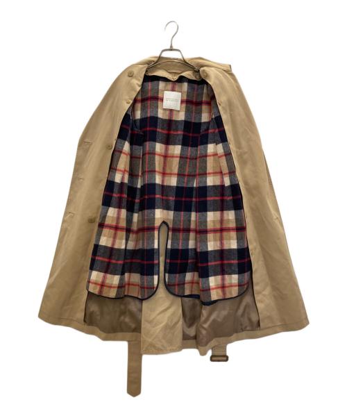 MACKINTOSH PHILOSOPHY（マッキントッシュ フィロソフィー）MACKINTOSH PHILOSOPHY (マッキントッシュ フィロソフィー) ライナー付トレンチコート ベージュ サイズ:36の古着・服飾アイテム