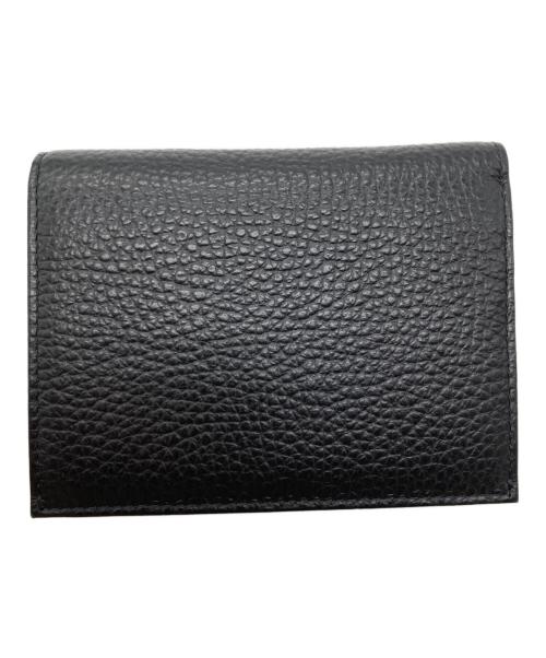 EMPORIO ARMANI（エンポリオ アルマーニ）EMPORIO ARMANI (エンポリオ アルマーニ) コンパクトウォレット ブラックの古着・服飾アイテム
