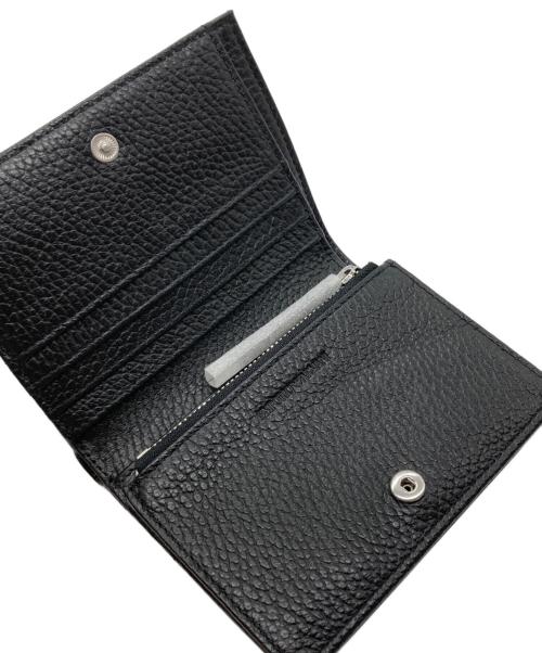 EMPORIO ARMANI（エンポリオ アルマーニ）EMPORIO ARMANI (エンポリオ アルマーニ) コンパクトウォレット ブラックの古着・服飾アイテム