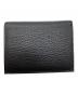EMPORIO ARMANI (エンポリオ アルマーニ) コンパクトウォレット ブラック：17000円