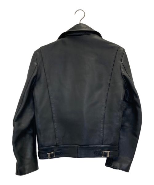 Lewis Leathers（ルイスレザース）Lewis Leathers (ルイスレザース) サイクロン ダブルライダースジャケット ブラック サイズ:36の古着・服飾アイテム