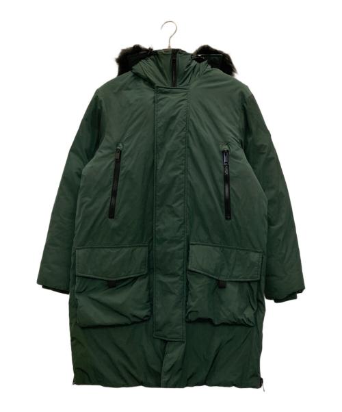 ARMANI EXCHANGE（アルマーニ エクスチェンジ）ARMANI EXCHANGE (アルマーニ エクスチェンジ) 中綿コート オリーブ サイズ:XSの古着・服飾アイテム