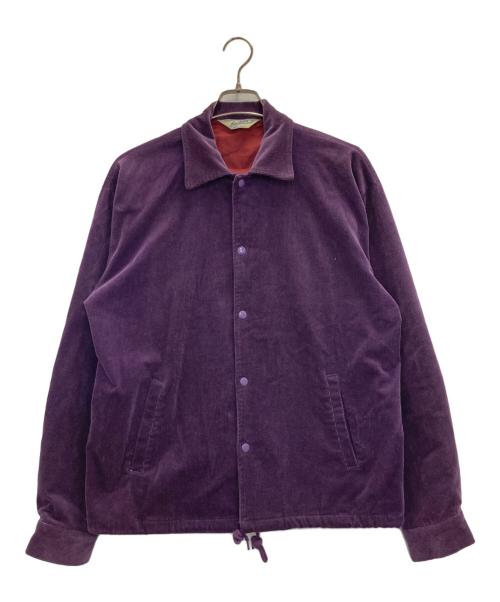 BACKERS（バッカーズ）Backers (バッカーズ) コーデュロイジャケット パープル サイズ:Ｍの古着・服飾アイテム