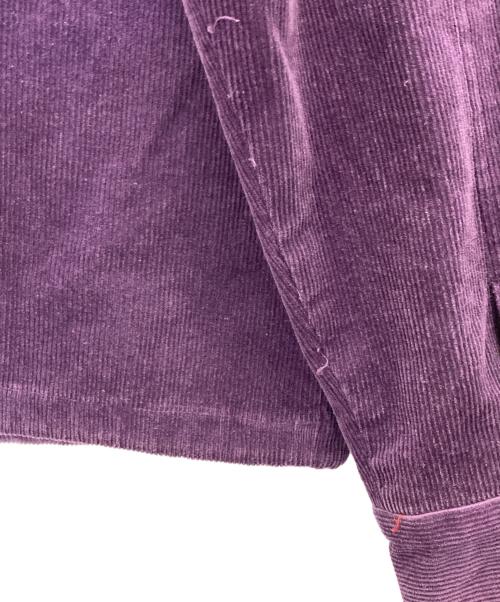 BACKERS（バッカーズ）Backers (バッカーズ) コーデュロイジャケット パープル サイズ:Ｍの古着・服飾アイテム