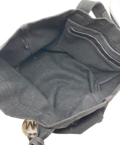 MICHAEL KORS（マイケルコース）MICHAEL KORS (マイケルコース) シティミニトートバッグ ブラックの古着・服飾アイテム